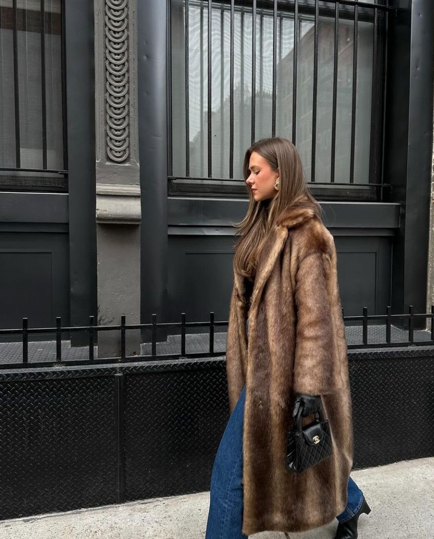 Luxe Vinterboblejakke for Kvinner