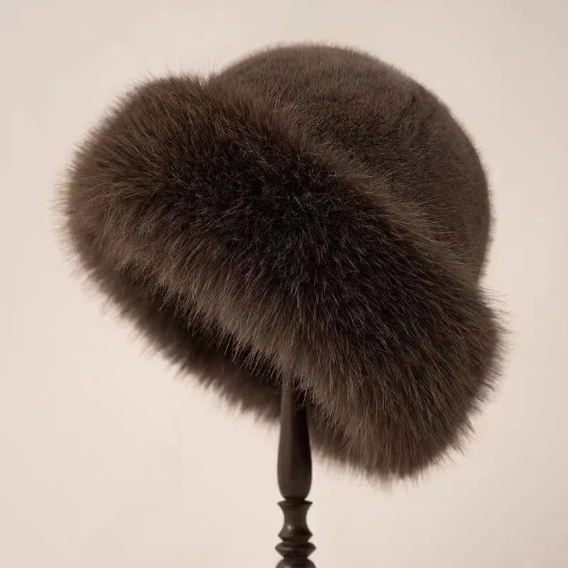 Luxe Vintage Pelslue for Damer - Black Friday Sale